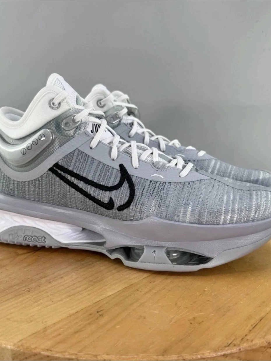 New Nike Gt Jump 2 Tb Wolf Grey Basketball Dx9189-003 Wmns -10,5